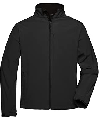 James & Nicholson Herren Softshell Jacke - Klassische Softshelljacke mit TPU Membran