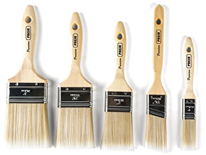 Presa Premium Paint Brushes Set, 5 Piece