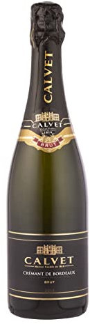 Calvet - Cremant de Bordeaux Brut - Sparkling White Wine (1 x 0.75 L)