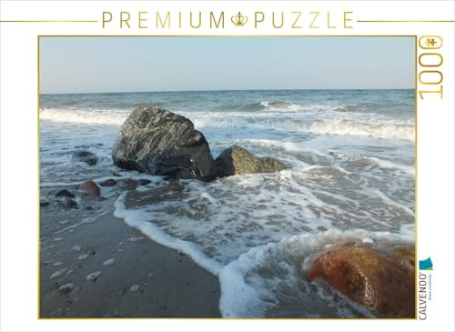 CALVENDO Puzzle Steine am Brodtener Ufer | 1000 Teile Lege-Größe 64 x 48 cm Foto-Puzzle für glückliche Stunden