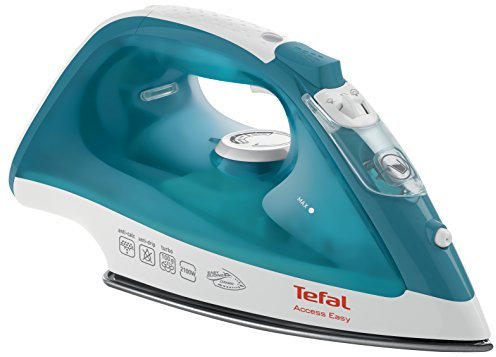 Tefal - Access FV1542 - Fer à repasser à vapeur avec semelle en céramique, 2100 W
