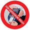 WIRKSAMWERBEN Aufkleber, Sticker: Nur Barzahlung, Bares, Keine Kartenzahlung Kreditkarten möglich - 9,5 cm