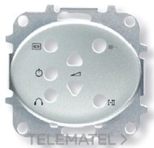 Niessen – Deckel Fernbedienung Stereo 2 Kanäle Touch silber