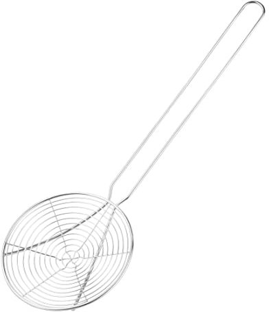 Vogue Araignée Passoire en acier inoxydable 12,7 cm, acier nickel, dimensions : 395 (L) x 140 (Dia) mm, Utilisation pour friteuses, blanchiment, écumage des stocks, C834