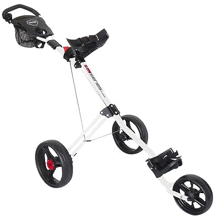 Masters 5 Series 3 Wheel Trolley - White