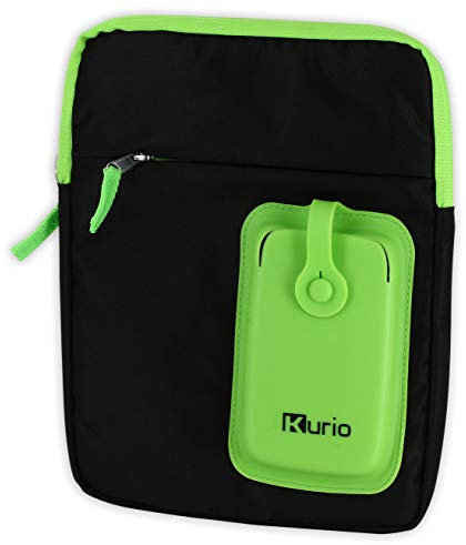 Kurio MERONCOURT tragen Schulter Tasche für 4–25,4 cm Gerät – Grün/Schwarz