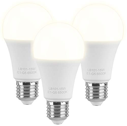 Luminea High Power LED E27: 3er-Set LED-Lampen, E27, 11 W (ersetzt 120 W), 1.350 lm, warmweiß (LED Leuchtmittel warmweiß, Energiesparlampen, Wohnzimmerleuchten)