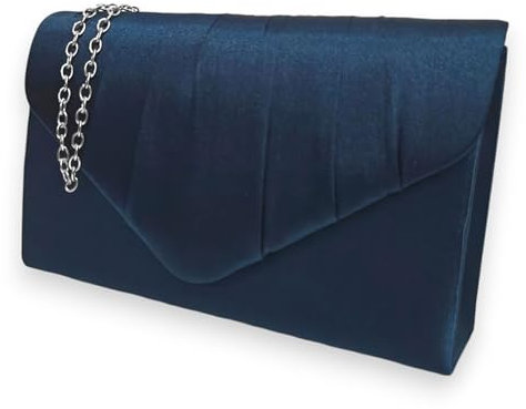 fi9® , Damen Clutch Mehrfarbig marineblau