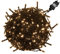VOLTRONIC LED Lichterkette, IP44, Modell- und Farbwahl, 600 LEDs, Grünes Kabel, warmweiß