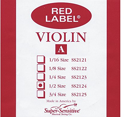 Super Sensitive Violin Strings (2124)