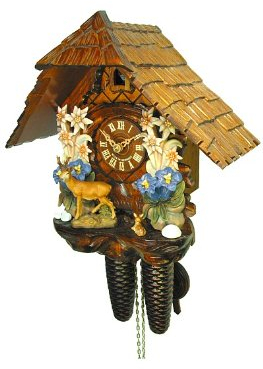 August Schwer Kuckucksuhr Edelweiss, Rehgruppe