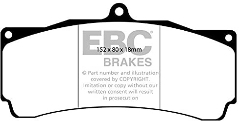 EBC Brakes DP4006R Yellow stuff Brake Pads