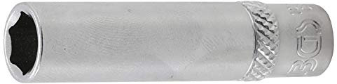 BGS 10508 | Douille pour clé, six pans, longue | 6,3 mm (1/4) | 8 mm