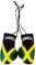 Mini Boxhandschuhe Jamaikanische Flagge