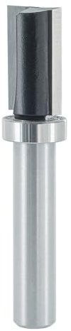 ENT 11650 Bündigfräser HW, Schaft (S) 8 mm, Durchmesser (D) 12 mm, NL 19 mm, SL 38 mm, GL 62 mm, mit Kugellager am Schaft