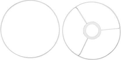 VBS Lampenschirmring-Set, Ø 20 cm