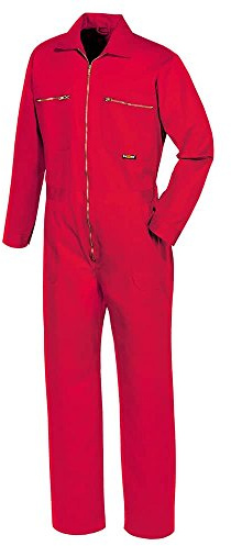 texxor 8043-24 Overall Work Wear, red