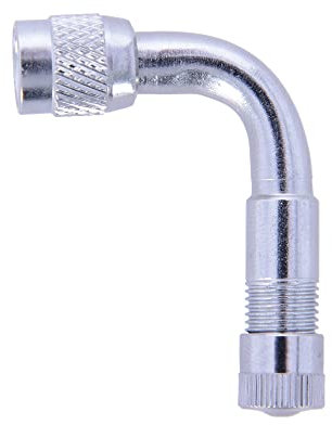 Oxford Valve Adapter 90 Degree - Silver