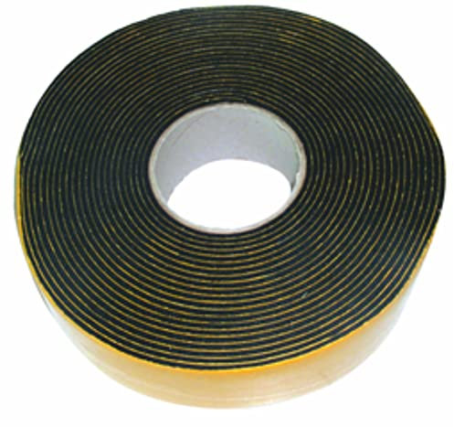 Isolierband, selbstklebend, Gummi, Schwarz