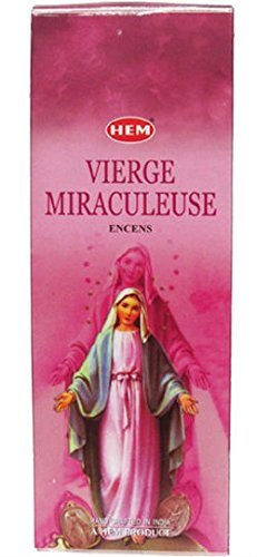 Bâtons d'encens Hem Vierge Miraculeuse - lot de 3 boites de 20 bâtonnets