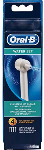 Braun Oral-B 850267 Oral-B Ersatzdüsen Mundpflege-Zubehör Ed Waterjet 4Er