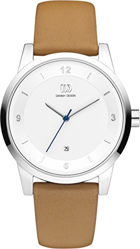 Danish Design Unisex-Armbanduhr IQ12Q1084 Analog Quarz Leder IQ12Q1084