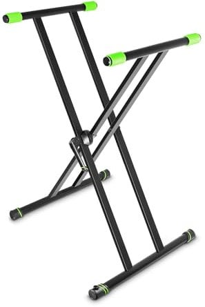 Gravity KSX 2 - Keyboard Stand X-Form, Double, Black