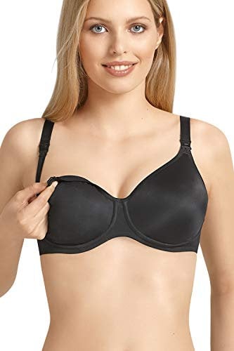 Anita Maternity Damen Still-BH 5068, Gr. 70E, schwarz (schwarz 001)