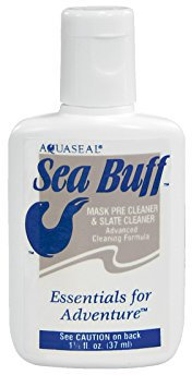 Sea Buff Dive Mask and Dive Slate Cleaner and Precleaner Scuba Diving Diver G... by McNett
