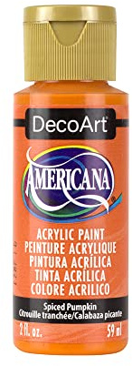 DecoArt Americana Acrylic Paint, 2-Ounce, Spiced Pumpkin