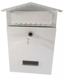 White Waterproof Post/Letter Box Brand Name: Marksman