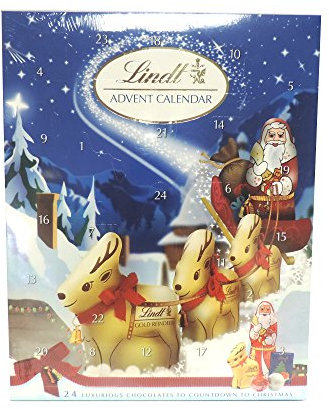 Lindt - Advent Calendar - 160g (Pack of 2)