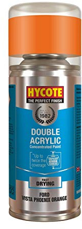 Hycote XDFD529 Ford Vista Pheonix Orange Touch Up Aerosol, 150ml