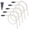 Accessory set with milk hose for Jura professional easy auto cappuccino nozzle