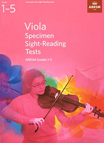 ABRSM: Viola Specimen Sight-Reading Tests (from 2012) Grades 1-5