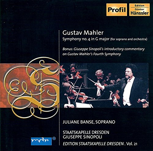Staatskapelle Dresden Vol. 21; MAHLER: Symphony No. 4