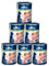 Dehner Premium Hundefutter Sensitive, Nassfutter zuckerfrei / getreidefrei, für ausgewachsene ernährugssensible Hunde, Huhn / Reis, 6 x 400 g Dose (2.4 kg)