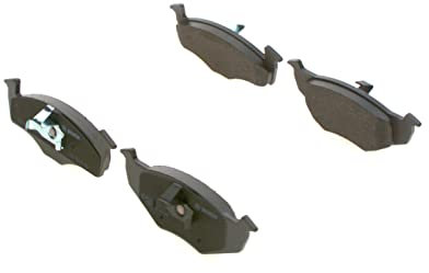 Bosch BP218 - Auto Bremsbeläge vorne - Bosch-Qualität - für leises Bremsen mit wenig Staub - ECE-R90 zertifiziert - kupferfrei - 1 Set mit 4 Bremsbelägen