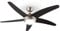 KLARSTEIN Bolero - Ventilatore da Soffitto 2in1, con Lampada, 134 cm, 55 Watt, Telecomando, Nocciola