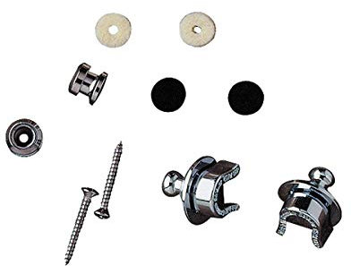 Fender Schaller Strap Locks Chrome - Pack of 2
