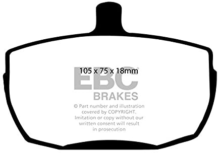 EBC Brakes DP4241R Yellow stuff Brake Pads
