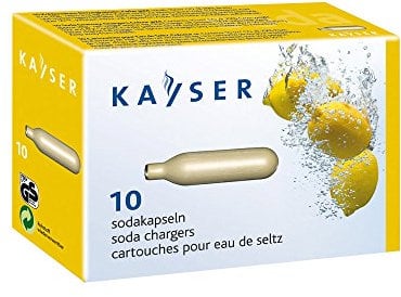 Cartouche pour siphon eau de Seltz - Vendu par 10