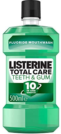 Listerine Total Care 10 in 1 Teeth and Gum Mouthwash, 500ml