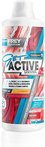 Frey Nutrition Get Active Ultra Strong - Red Berry, 1er Pack (1 x 1 kg)