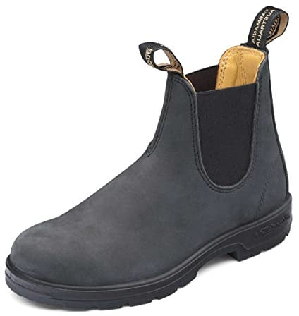 Blundstone Classic 587, Stivaletti Uomo, Nero Rustic Black, 44 EU