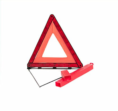 Netagon Warning Triangle For Cars - Car Triangle Warning Sign Breakdown Kit, Emergency Car Warning Triangle European Driving Reflective Red Breakdown Triangle Hazard Triangle ECE R27 Compliant