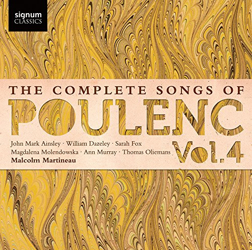 V 4: Complete Songs Of Poulenc