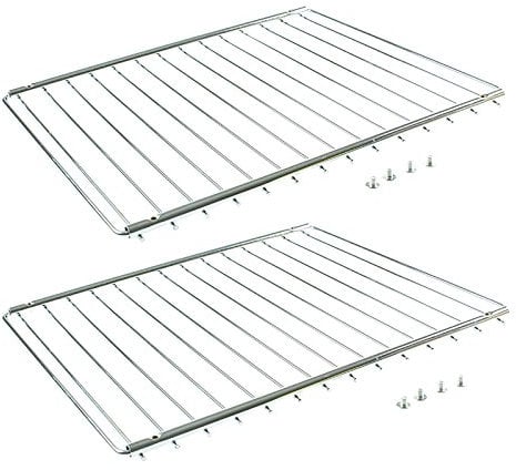 First4Spares Universal verstellbar ausziehbar Ofen Regal/Herd/Kühlschrank Rack, 352–566 mm, 2 Stück
