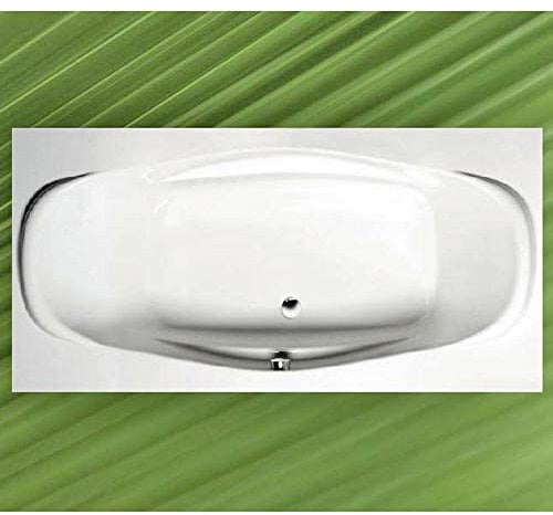 Badewanne GARDA 190x90cm komplett mit Wannenschürze, Ablaufgarnitur und Wannenfüssen