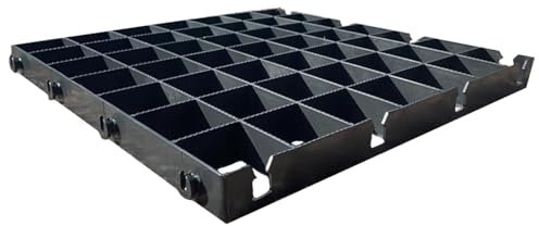 GARDEN SHED BASE GRID 3M X 2.5M SUITS 10X8 SHEDS or GREENHOUSES = FULL ECO KIT + HEAVY DUTY MEMBRANE - PLASTIC ECO PAVING SLAB BASES & DRIVEWAY GRIDS